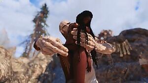 Giant discovers what all the fuss is about with women.