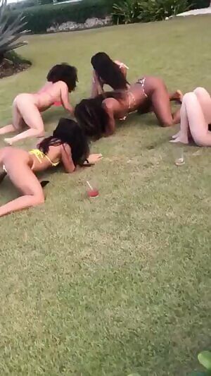 katya x yovanna and friends twerk for her bday