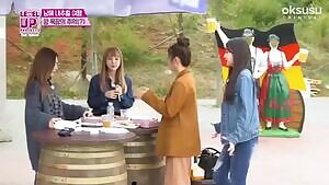 Grabbing seulgi's ass