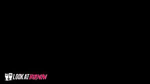 ADRIANA CHECHIK GIVES SLOPPY BLOWJOB IN THE GLORYHOLE