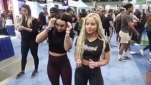 My 2 favorite IG Fitness PAWGs , Abby Berner and Nastassia Ponomarenko