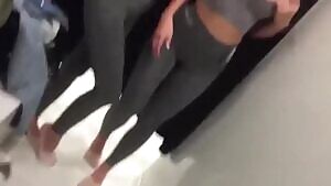 This is why girls go in the changing room together