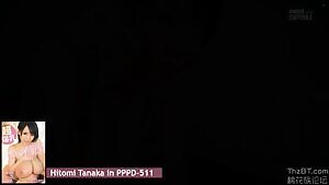 Hitomi enjoys two cocks