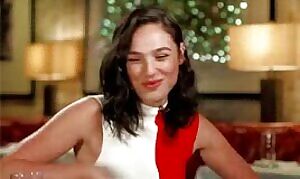 Gal Gadot describing the ending to her blowbang last night