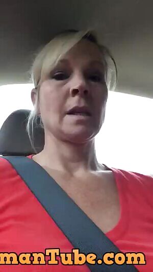 Mom in the back seat