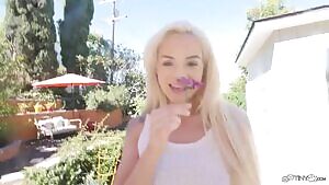 Cute little tease