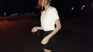 Out for a walk.
