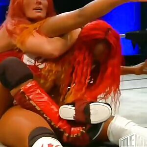 Mountain of ass presented by ivelisse and Kiera Hogan