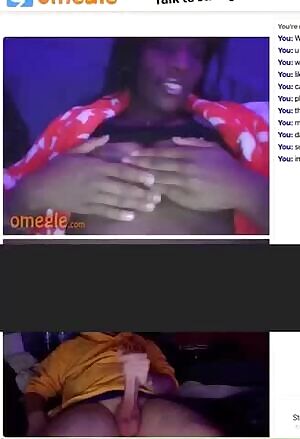 Pt.2 Big Win! Black beauty shows tits