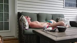 Wife was feeling herself after a dip in the pool..this is the result.