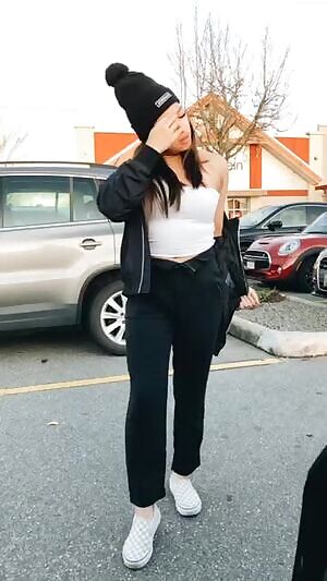 Asian whore Celine confused about why she's dressed like this but no one's raped her yet...