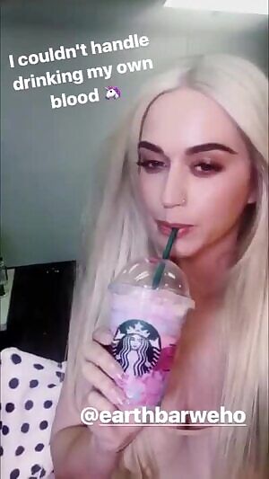 Katy Perry doesn't like to swallow