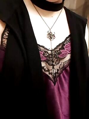 ~A Gothy flashing for today's frisky Friday. 🦋🌌🌌💕~