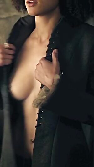 Nathalie Emmanuel's perfect tits & ass