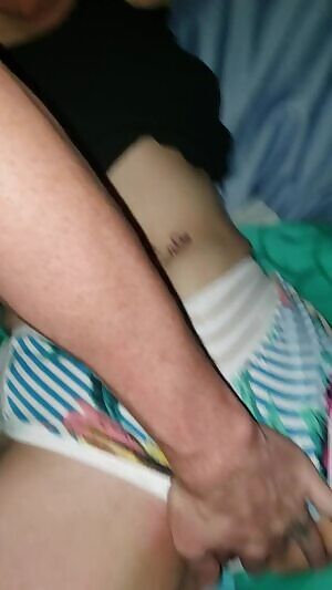 She's lucky I'm not a lefty  NSFW