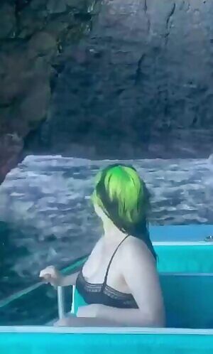 Billie Eilish Bikini On The Boat